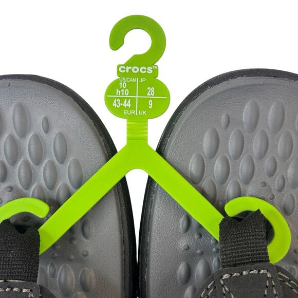 Crocs Yukon Vista II LiteRide Flip Flops Comfortable Beach Sandals Mens Size 10 - Picture 2 of 9